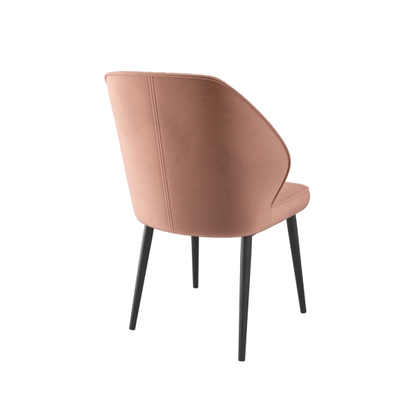 Стул MICHAEL PALE PINK DIVA 18 BK